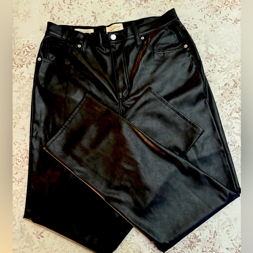 Target universal thread faux leather pant /jeans